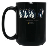I Just Gotta Be Me Penguin Black Coffee Mug, Gift Coffee Mug - Black