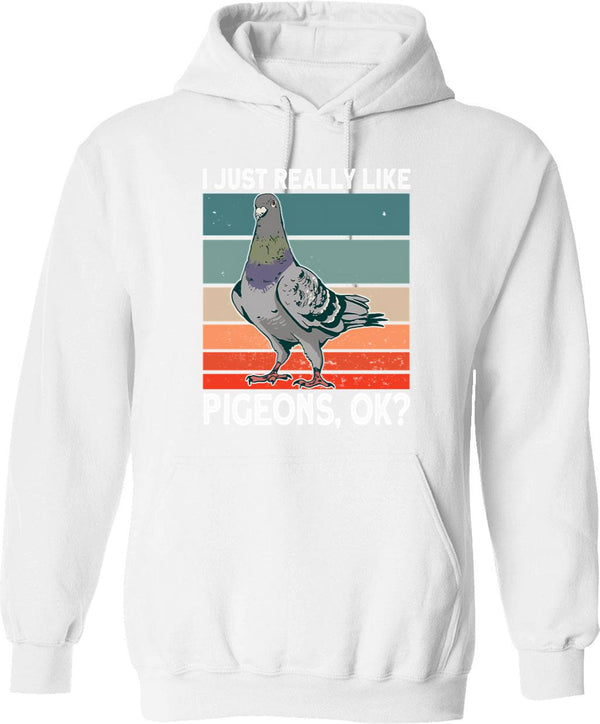 I Just Got Laid Vintage Distressed Design Vintage Funny Saying Chicken Just Got Laid Hoodie - White