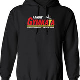 I Know Hoodie - Retro Graphic Pullover Hoodie for Men & Women - Black