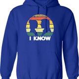 I Keep All My Dad Jokes In A Dad-a-base Father's Day Humor Hoodie - Blue