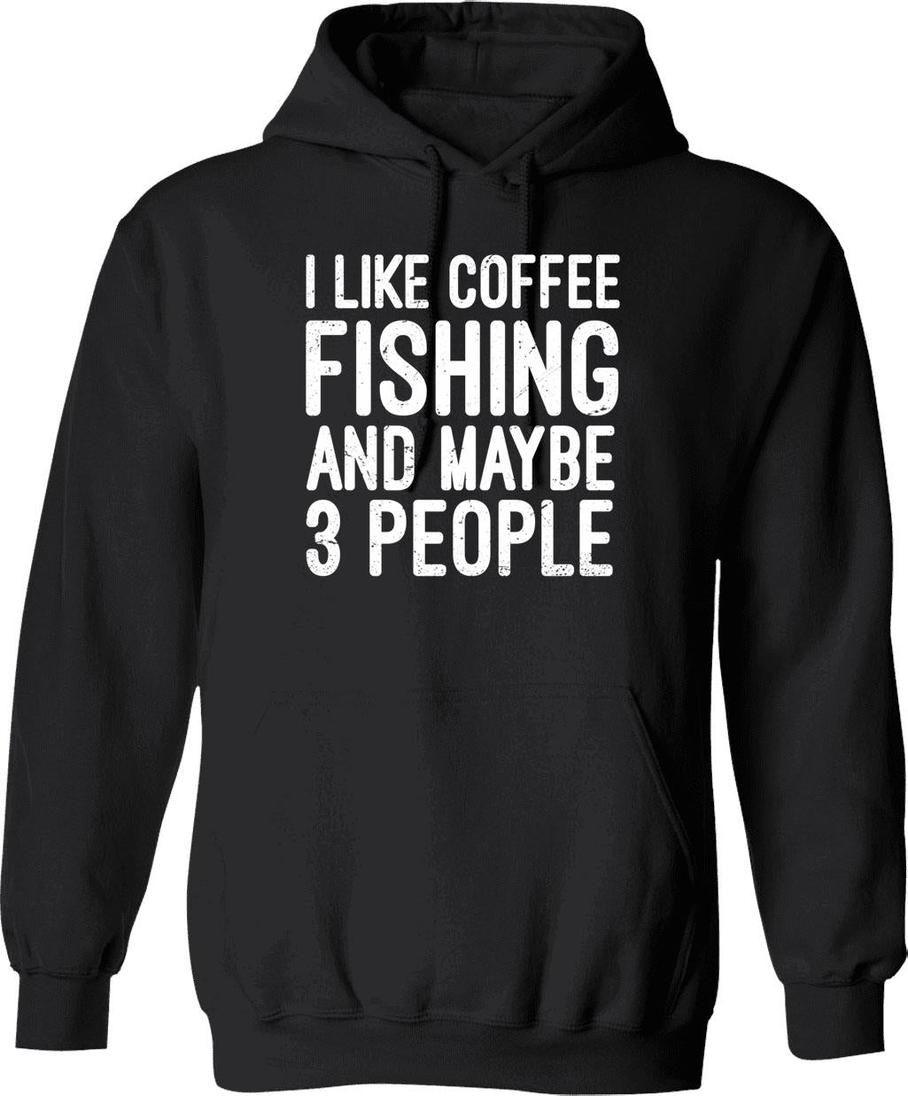 I Like Boring Things... Hoodie - Retro Graphic Pullover Hoodie for Men & Women - Black
