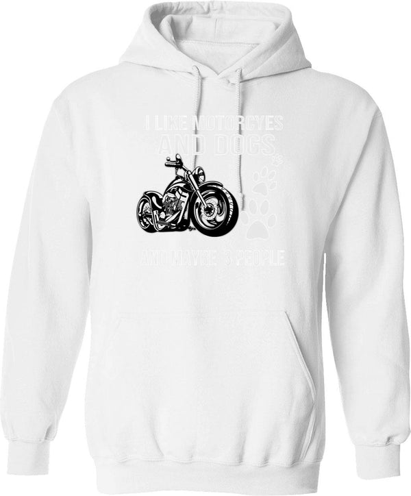 I Like Ike Political Button Vintage Distressed Hoodie - White