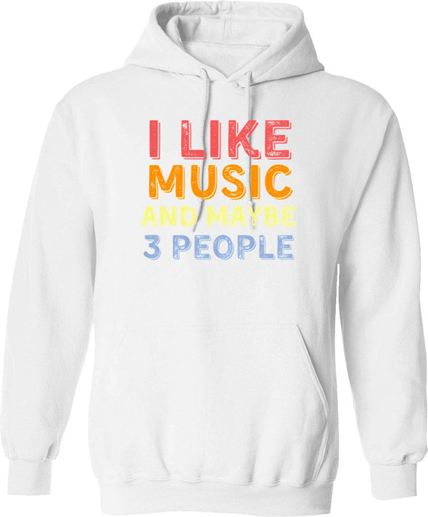 I Like Motorcycles And Dogs And Maybe 3 People Shirt1 Hoodie - White