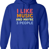 I Like Motorcycles And Dogs And Maybe 3 People Shirt1 Hoodie - Blue