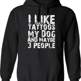 I Like Soup And Maybe 3 People Funny Gift For Soup Lover Hoodie - Black