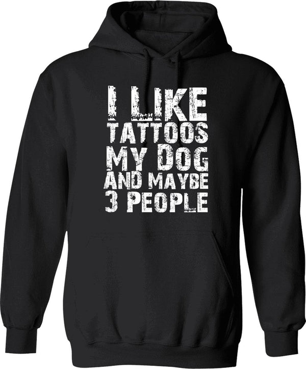 I Like Soup And Maybe 3 People Funny Gift For Soup Lover Hoodie - Black