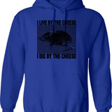 I Listen To Bands That Don't Even Exist Yet Hoodie - Blue