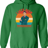 I Love Abortion And I Hate Porn Hoodie - Green
