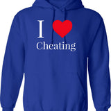 I Love Camping I Hate People Outdoors Funny Vintage (1) Hoodie - Blue