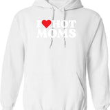 I Love Going Down Hoodie - Retro Graphic Pullover Hoodie for Men & Women - White