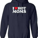 I Love Going Down Hoodie - Retro Graphic Pullover Hoodie for Men & Women - Navy
