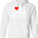 I Love My Air Fryer Funny Vintage Gift For Cooking Lovers Hoodie - White