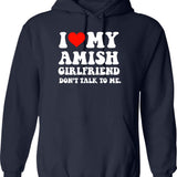 I Love My Air Fryer Funny Vintage Gift For Cooking Lovers Hoodie - Navy