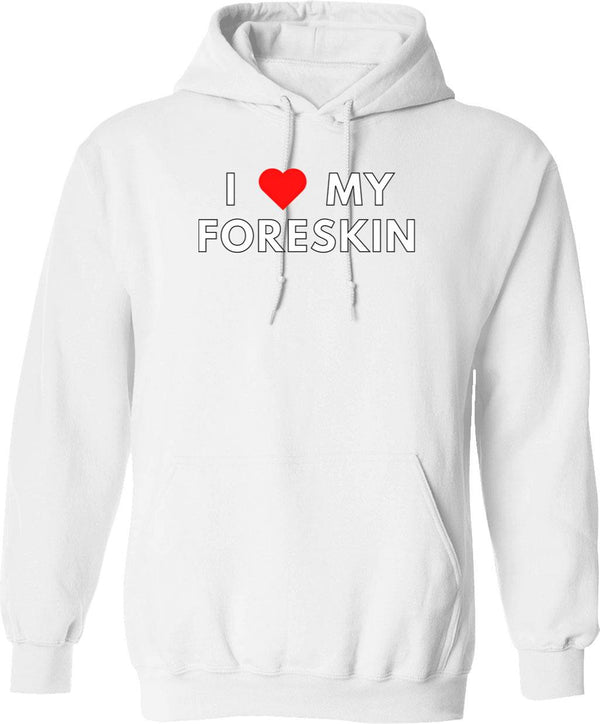 I Love My Amish Girlfriend Don't Talk To Me Hoodie - White