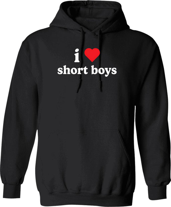 I Love Shoes Bags Boys Hoodie - Retro Graphic Pullover Hoodie for Men & Women - Black