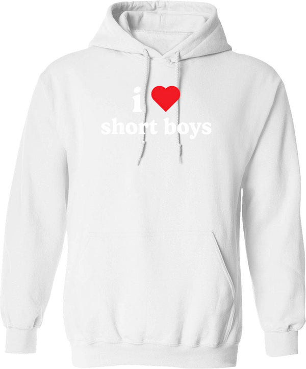 I Love Shoes Bags Boys Hoodie - Retro Graphic Pullover Hoodie for Men & Women - White