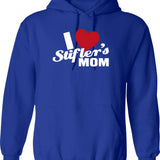 I Love Sluts Hoodie - Retro Graphic Pullover Hoodie for Men & Women - Blue