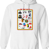 I Love The Gulf Of Mexico Hoodie - White