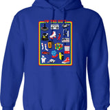 I Love The Gulf Of Mexico Hoodie - Blue