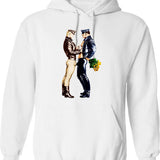 I Love This Animal The Crap Vintage Hoodie - White