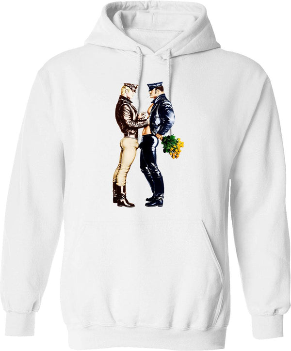 I Love This Animal The Crap Vintage Hoodie - White