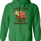 I Love Tom Of Finland Hoodie - Retro Graphic Pullover Hoodie for Men & Women - Green