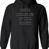 I Made It Awkward Hoodie - Retro Graphic Pullover Hoodie for Men & Women - Black