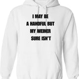 I Made It Awkward Hoodie - Retro Graphic Pullover Hoodie for Men & Women - White