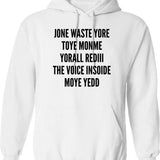 I Miss My Foreskin Hoodie - Retro Graphic Pullover Hoodie for Men & Women - White