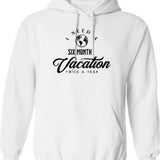 I Need A Little Napybara Capybara Hoodie - White