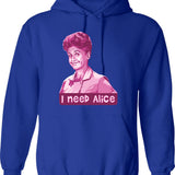 I Need A Six Month Vacation Twice A Year Hoodie - Blue