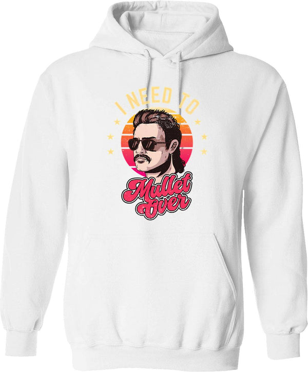 I Need Alice Hoodie - Retro Graphic Pullover Hoodie for Men & Women - White