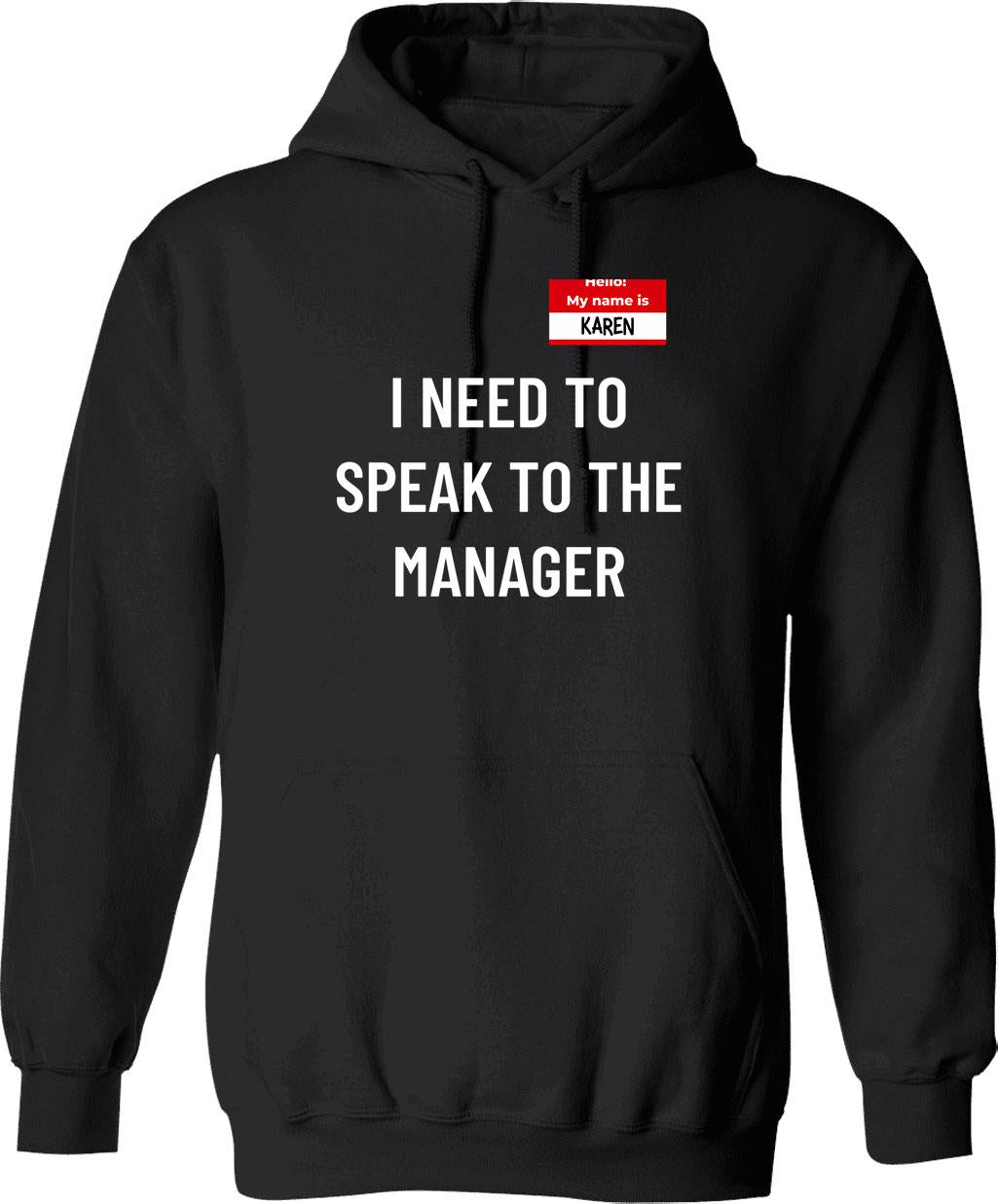 I Need To Mullet Over Hoodie - Retro Graphic Pullover Hoodie for Men & Women - Black