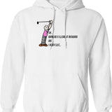 I Never Finish Anythin Hoodie - Retro Graphic Pullover Hoodie for Men & Women - White