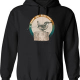 I Play Only One Goal Hoodie - Retro Graphic Pullover Hoodie for Men & Women - Black