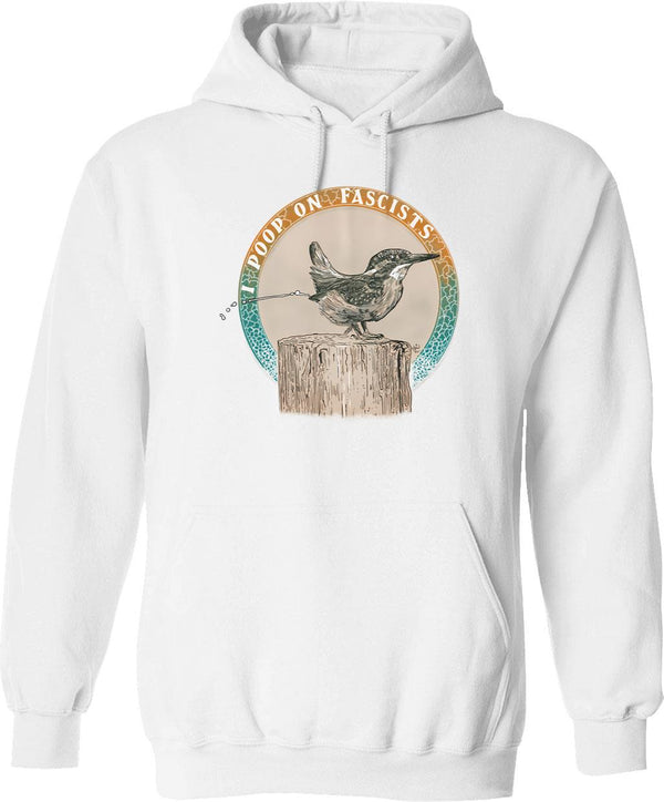 I Play Only One Goal Hoodie - Retro Graphic Pullover Hoodie for Men & Women - White
