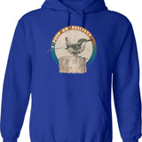 I Play Only One Goal Hoodie - Retro Graphic Pullover Hoodie for Men & Women - Blue