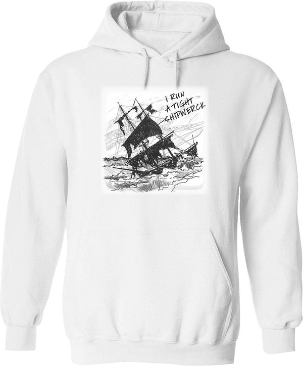 I Require Snacks Raccoon Hoodie - Retro Graphic Pullover Hoodie for Men & Women - White