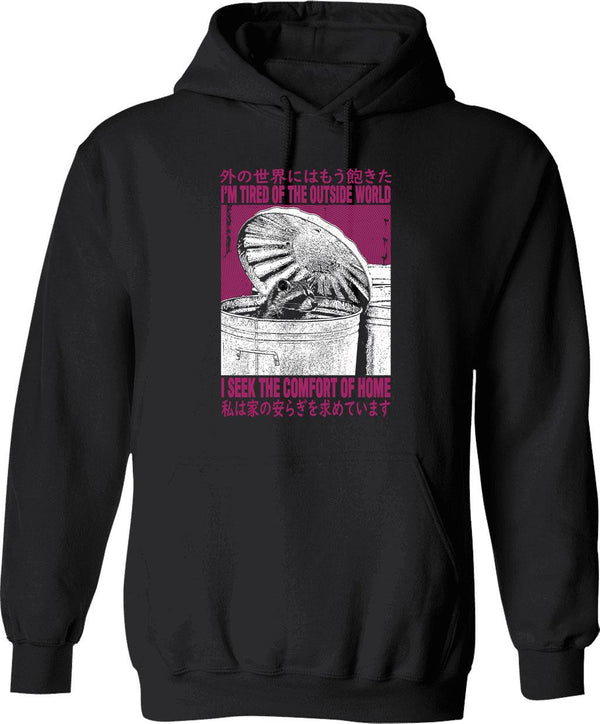 I Run A Tight Shipwreck Vintage Style Hoodie - Black