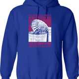 I Run A Tight Shipwreck Vintage Style Hoodie - Blue