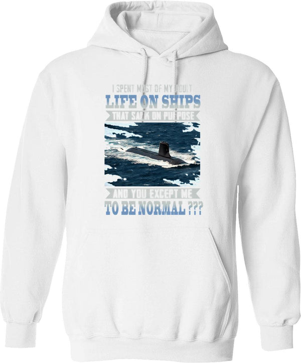 I Speak In Movie Quotes Song Lyrics And Sarcasm Vintage Hoodie - White