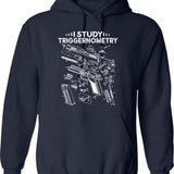 I Still Play With Trains - Steam Locomotive Funny Hoodie - Navy