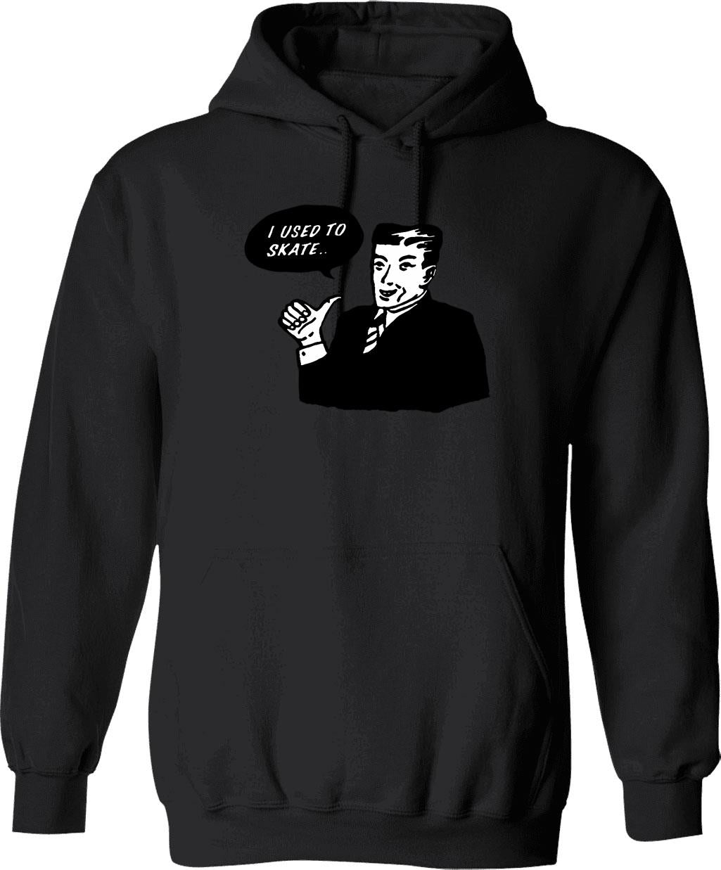 I Throw Things Hoodie - Retro Graphic Pullover Hoodie for Men & Women - Black