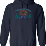 I Wanna Dance With Somebody 80s Shirt Hoodie - Navy