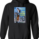I Want My Two Dollars - Funny 80s Design Hoodie - Black
