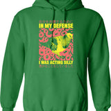 I Wanted To Glow Up Not Blow Up (1) Hoodie - Green