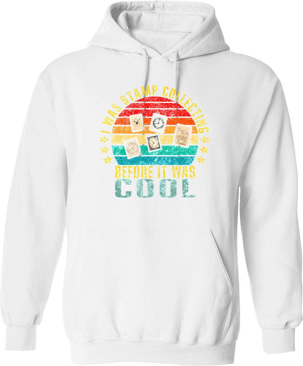 I Was Acting Silly Pigeon Hoodie - Retro Graphic Pullover Hoodie for Men & Women - White