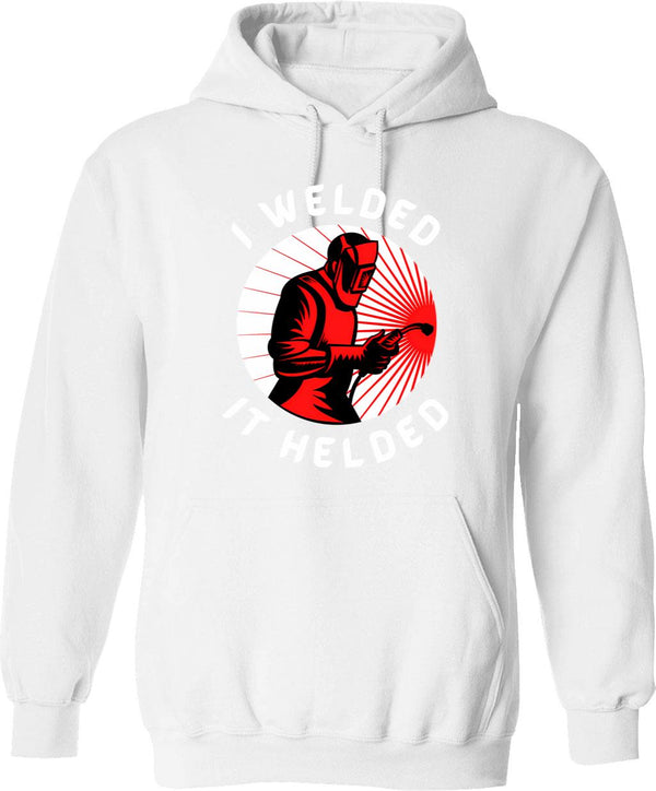 I Was Stamp Collecting Before It Was Cool Funny Retro Hoodie - White