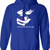 I Will Never Be Normal Capybara Hoodie - Blue
