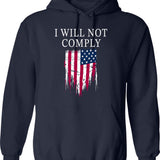 I Will Never Let You Go Hoodie - Navy